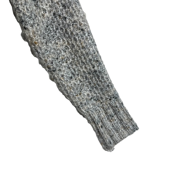 Gimmicks by BKE Color Block Cardigan Sweater Open front Wool Blend drop shoulder - Picture 4 of 9